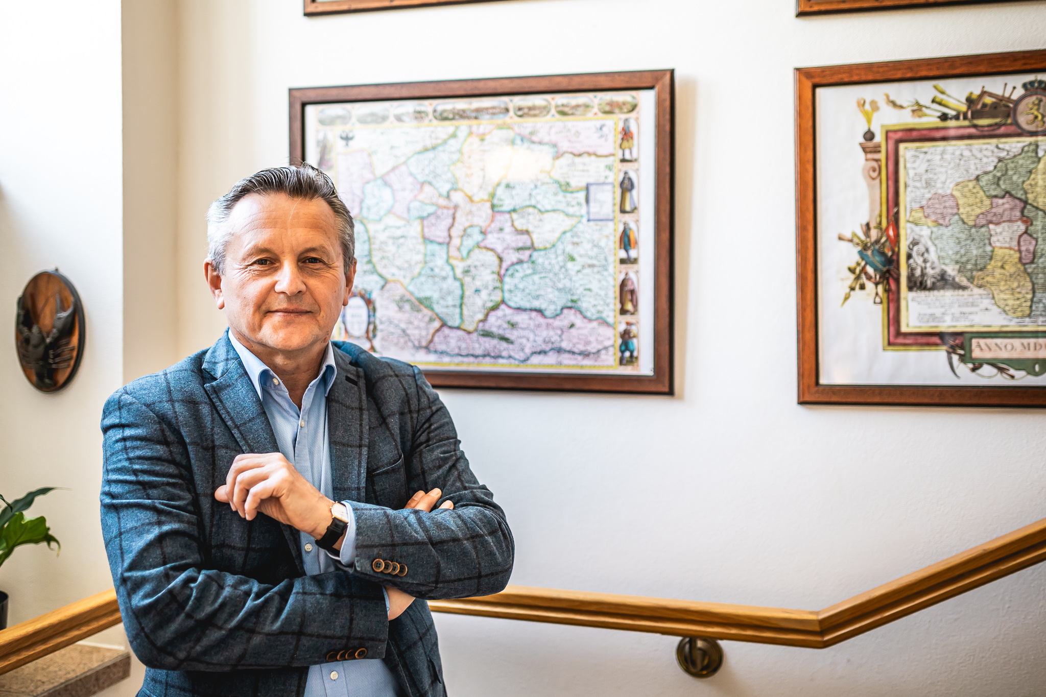 majitel zámku Berchtold Vašek Růžička